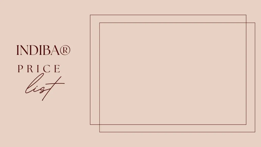 インディバ料金表